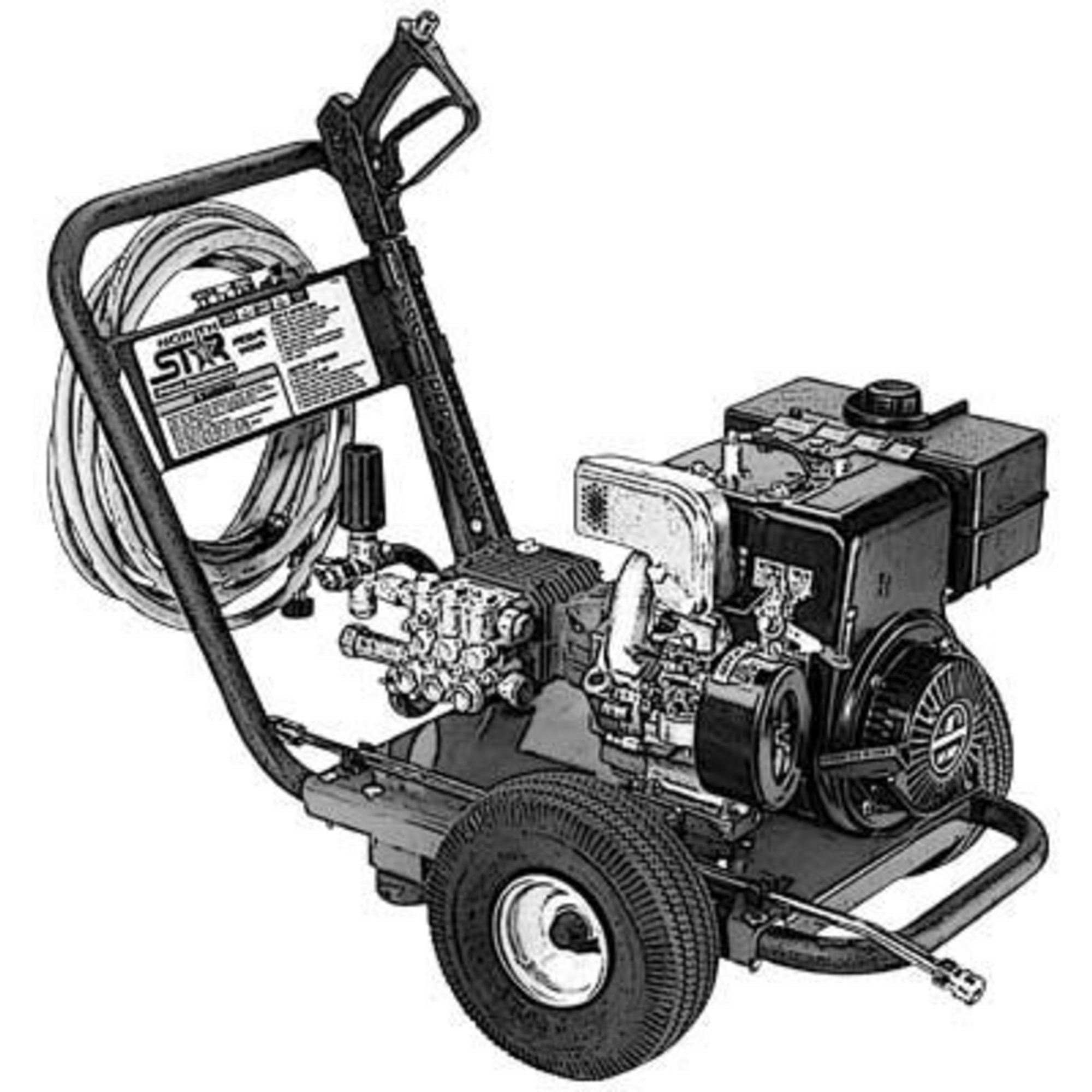 NorthStar Refurbished 4 GPM &@64; 3000 PSI Pressure Washer